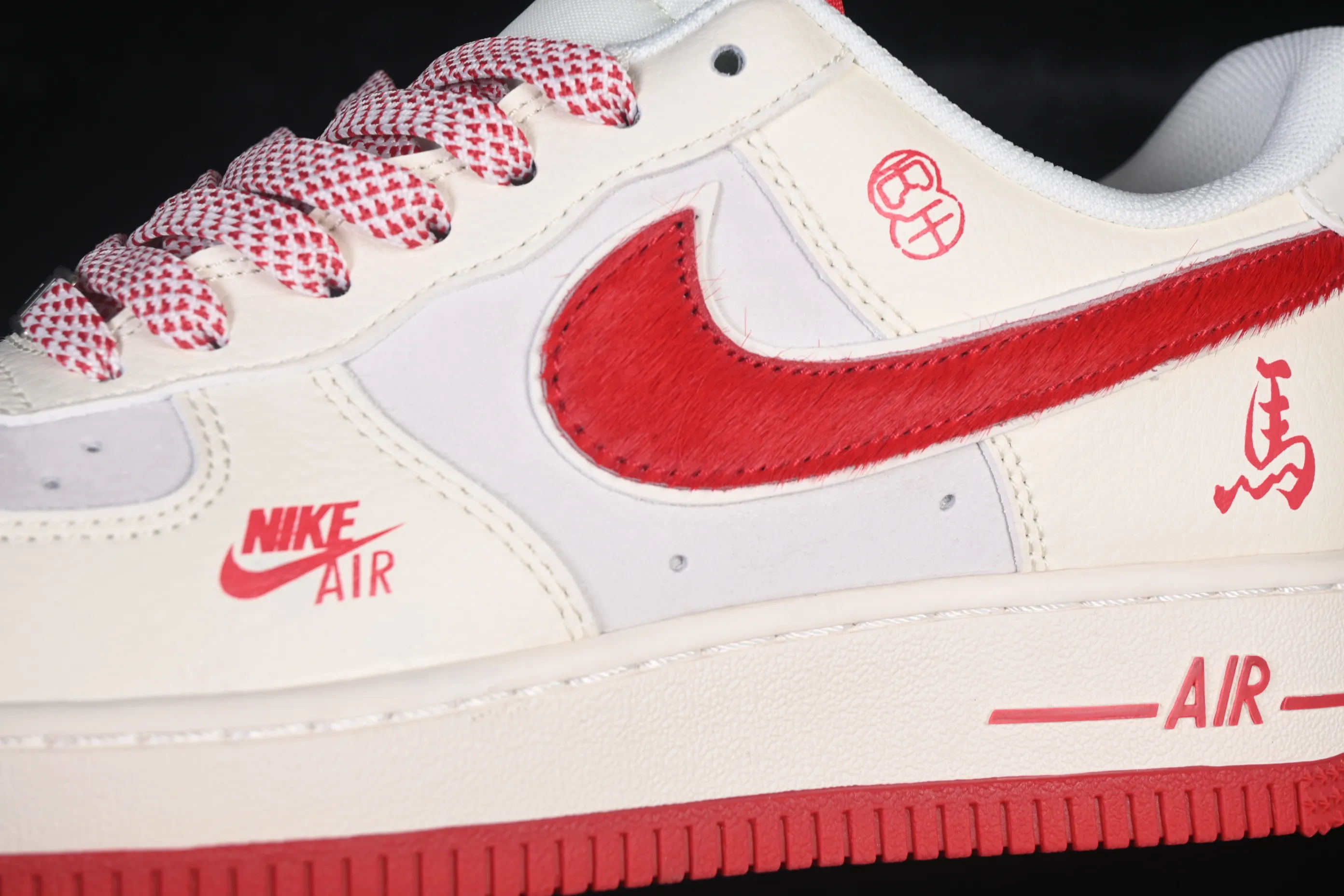 All Categories Nk Air Force 1 Air Force Series Nk Air Force 1 Low Air Force Low Nike Air Force 1'07 Low Beige Red Air Force One Low Casual Shoes HT5088-626